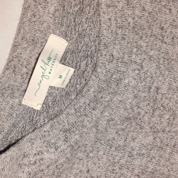 Angle Kiss Maternity Gray 'Mama Bear' Sweater - Picture 5 of 5